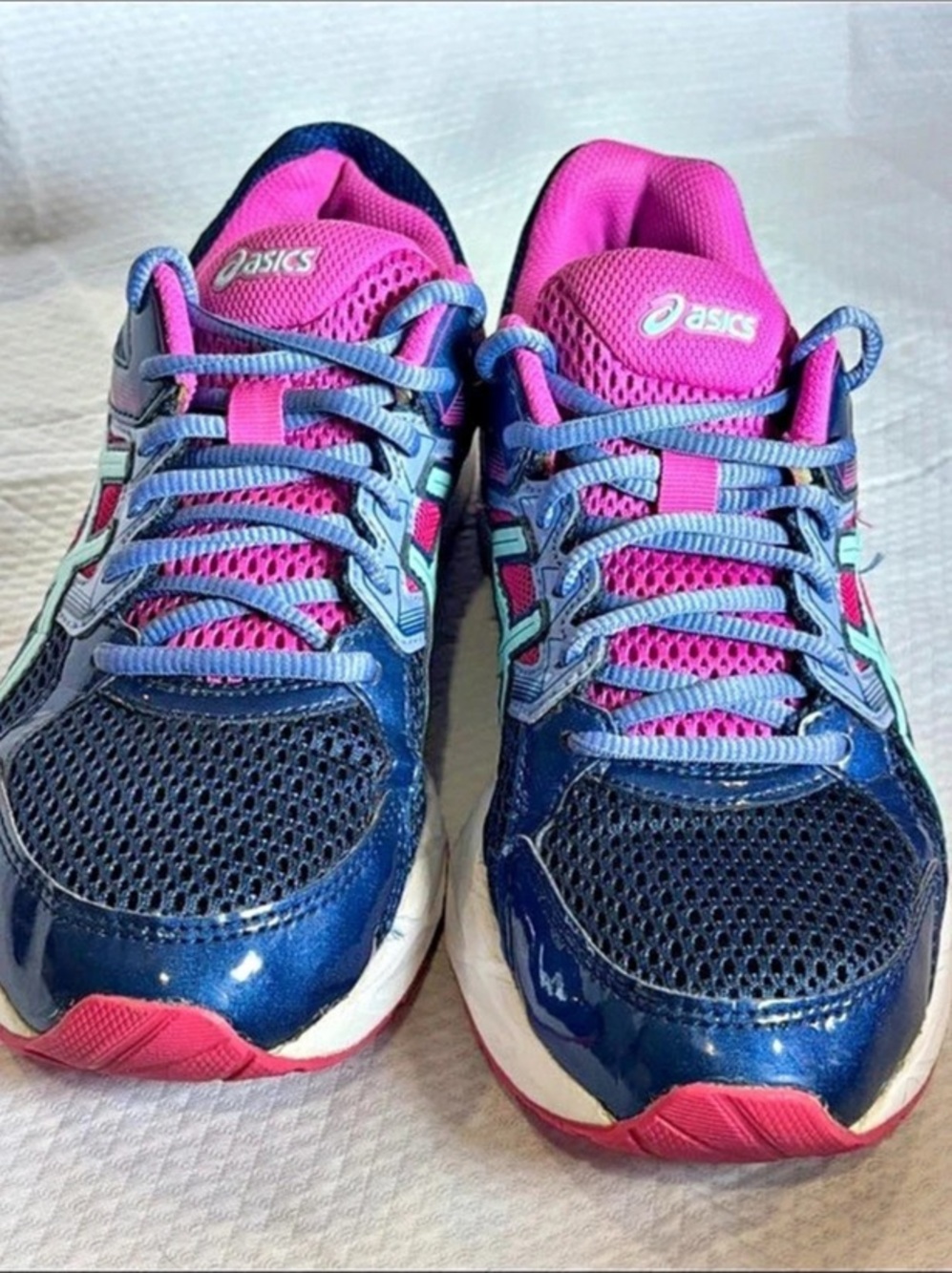 ASICS Gel-Contend 3 Running Shoes Blue Pink Women’s 9